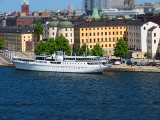 Tilt shift, Stockholm