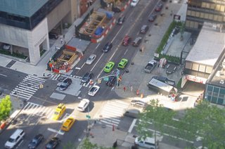 Tilt shift, NYC