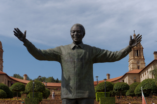 statue de Nelson Mandela, Pretoria 2015