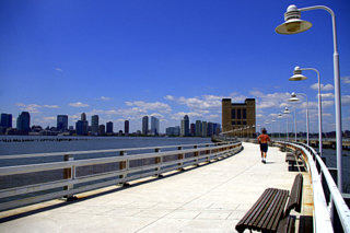 Passerelle de la tour de ventilation du Holland tunnel