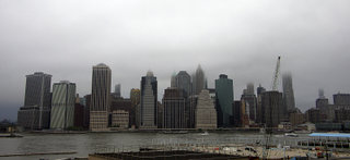 Vue de la Skyline de Manhattan